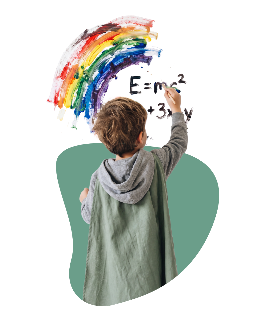 A child and a Sidekick clinician laughing together during a warm, play-based therapy session.